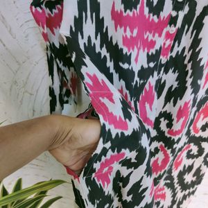 Utsa Ikkat Print Kurti