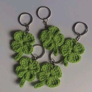 4 leaf clover keychain