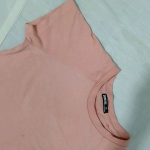 Pink Baby Tee Women