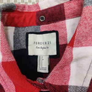 Forever 21 - Red & Black Checked Shirt