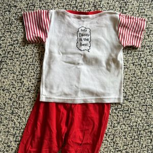 Baby Boy Pants And Tshirt