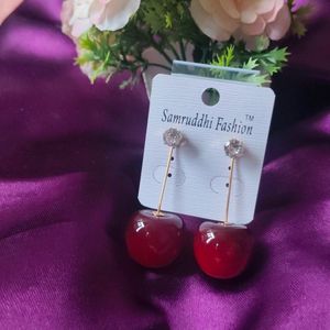 Cherry 🍒 Design Earrings