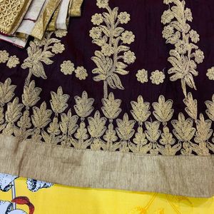 Maroon Lehenga Choli For Women