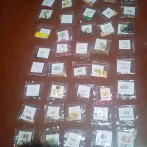 90 Seeds Of Flowers And Vegetables Combo