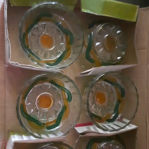 Set Of 6 Glass Bowls(only For 4 Days