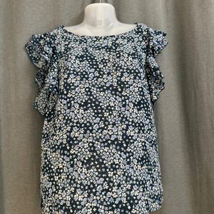 H&M Floral Print Top For Women's