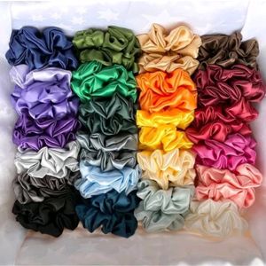 Trending Satin Scrunchies For Women