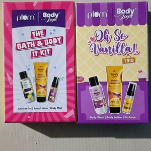 Combo Of Plum Mini Travel Size Body Lovin Products