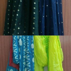 Combo Of 4 Dupattas