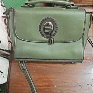 Olive Green Beautiful Handbag 👜