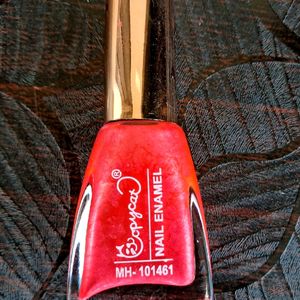 Combo Of Lakme Red & Hot Pink Nail Polish