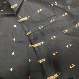 Banarsi Silk Top And Shirt Fabric