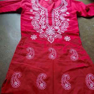 Combo Chikankari Kurti