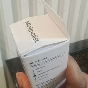 Minimalist Alpha Arbutin 02% Serum