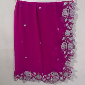 Cutwork Duppatta Navratri Special