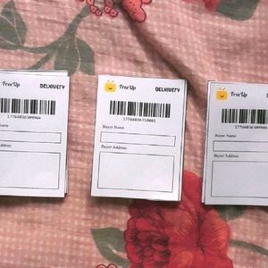 46 Pcs Non Sticky Free up Shipping Labels