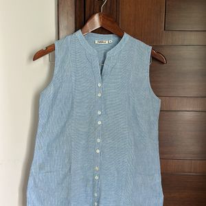 Sky Blue Top For Women