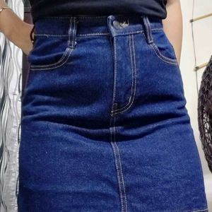 Mini Skirt Denim