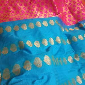 Blue Saree