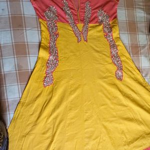 Daily Wear kurti - Mustard Yellow