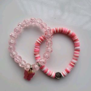 Pink Bracelet Stack