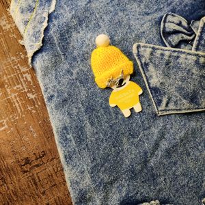 Denim Dress For Baby Girl