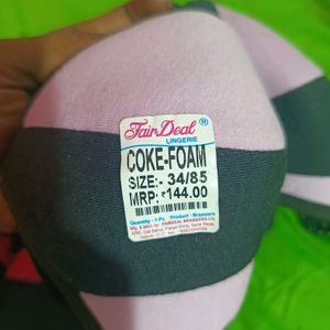 Coke -Foam Bra ( Combo Pack Of 3p )