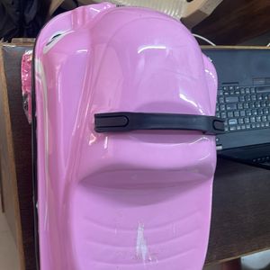 Pink Car Suitcase For Kids