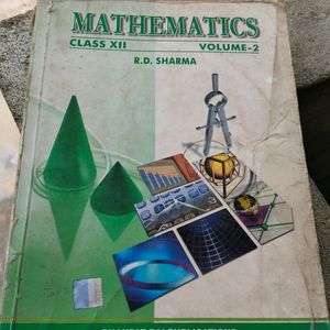 RD SHARMA 12TH MATHEMATICS BOOK