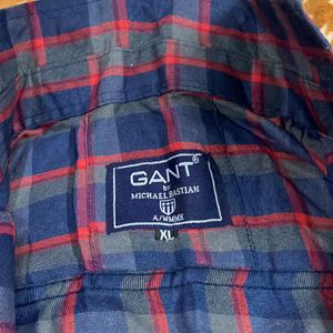 Men’s New GANT Checked Casual Shirt