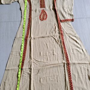 Beautiful Embroided Long Kurti