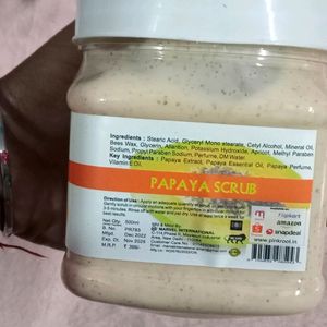 Sealed Papaya Scrub