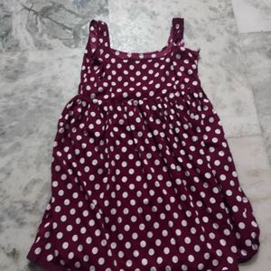 Polka Dot Short Frock