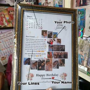 Customize Birthday Frame