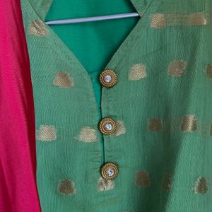 Banarasi Kurta With Leggings