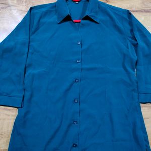 Casual Shirt.. Dark Greenish In Colour