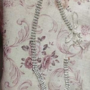 Hip Chain And Earrings Set