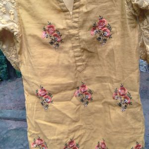 A Stylish Kurta Wonderful Handwork