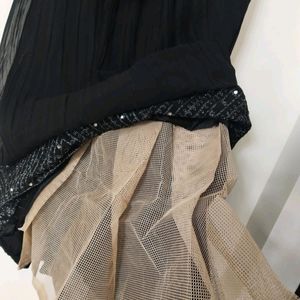 Black Mirror Work Heavy Lehnga Choli