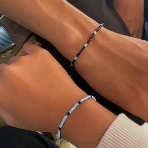 Couple/Best Friends Combo Bracelet Set 💙🖤