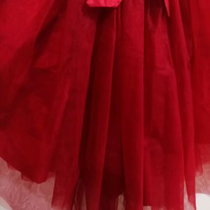 Women Barbie Red Skirt