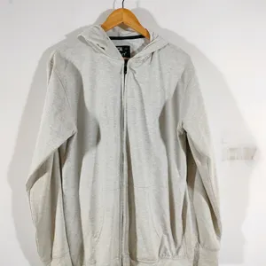 Grey Zipped Hoodie (Men's)