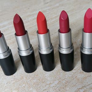 (Bold Collection) Mac Lipstick Set of 5 😍