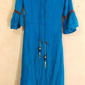 Blue Gown At Low Price