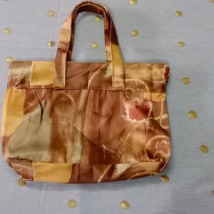 Hand Bag Flower Print