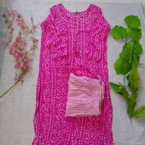 Kurti Pant Set