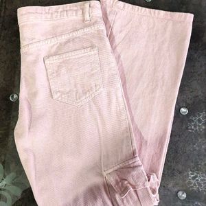 Cargo Pants pink colour