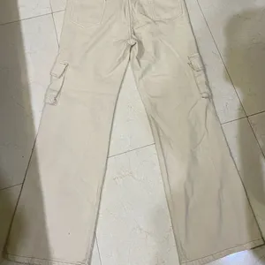 Beige Cargo Pants.