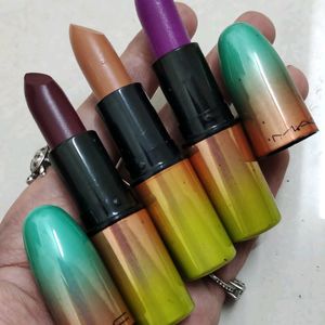 Mac Lipstick Set Of 3..