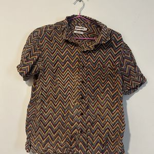 Unisex Block Print Shirt